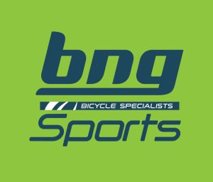 BNG Sports stacked blue on green